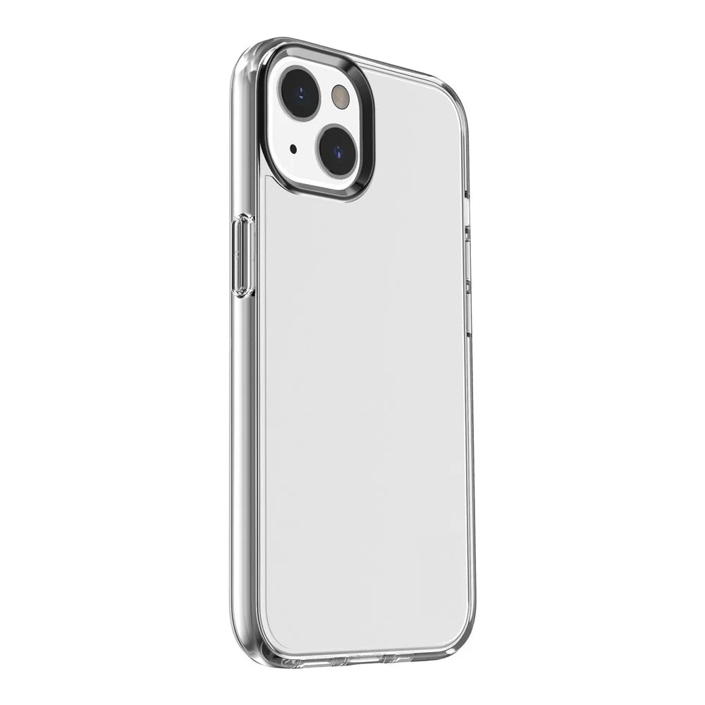 Transparent Scratch-proof PC+TPU Phone Back Case for iPhone 13 6.1 inch - Transparent - 4