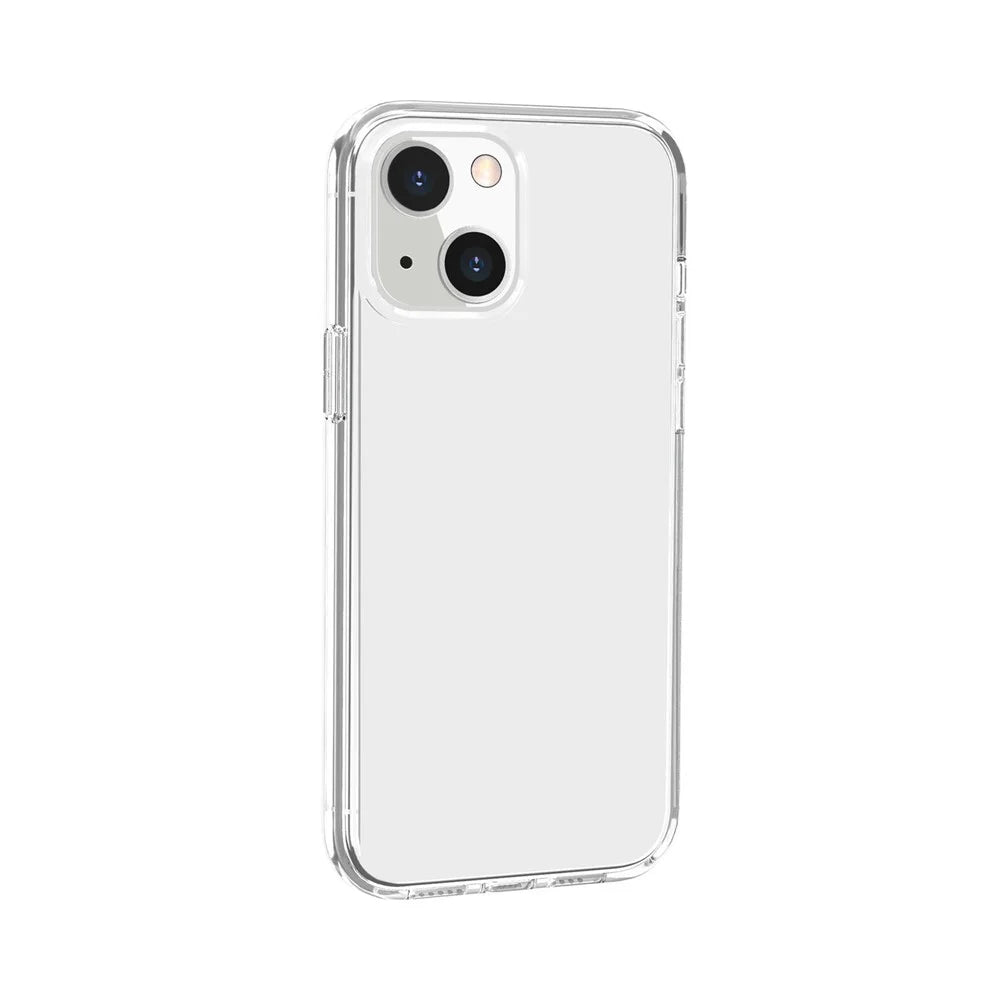 Transparent Scratch-proof PC+TPU Phone Back Case for iPhone 13 6.1 inch - Transparent - 5