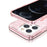 Glitter Bling Powder Phone Case for iPhone 13 Pro Max 6.7 inch, Soft TPU + PC Shockproof Scratch-resistant Cover - Pink - 5