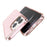 For iPhone 13 Pro Clear Bling Sparkly Powder Glitter Shiny Soft TPU + Hard PC Back Cover - Pink - 6