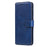 Full Protective Folio Flip Leather Wallet Phone Stand Cover Casing for iPhone 13 6.1 inch - Blue - 6