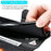 Anti-drop Stand Design Leather Wallet Cell Phone Cover Shell for iPhone 13 Pro Max 6.7 inch - Black - 3