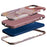 Water Transfer Printing Anti Scratch PC + TPU Phone Case Shell for iPhone 12 /12 Pro - Style G - 2