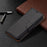 Full Cover Litchi Grain Magnetic Closure Leather Wallet Phone Case for iPhone 13 Pro - Black - 6