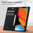 Fantasy Strong Magnet Absorption Drop-Proof Leather Phone Cover Shell for iPhone 13 mini 5.4 inch - Black - 3