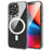 Shockproof Scratch-resistant TPU+ Acrylic+PC Magnetic Hybrid Cases Mobile Phone Cover Shell for iPhone 13 Pro Max 6.7 inch - 1