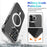 Shockproof Scratch-resistant TPU+ Acrylic+PC Magnetic Hybrid Cases Mobile Phone Cover Shell for iPhone 13 Pro Max 6.7 inch - 6