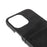 Full Protective Double Card Slots PU Leather Coated PC Cover Shell for iPhone 13 Pro 6.1 inch - Black - 6