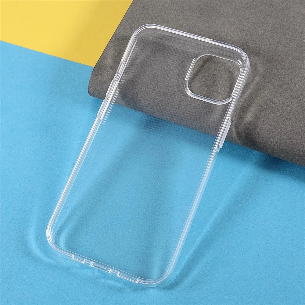 Crystal Clear Shock Absorption High-quality TPU Scratch-Resistant Protective Case Cover for iPhone 13 6.1 inch - Transparent - 6