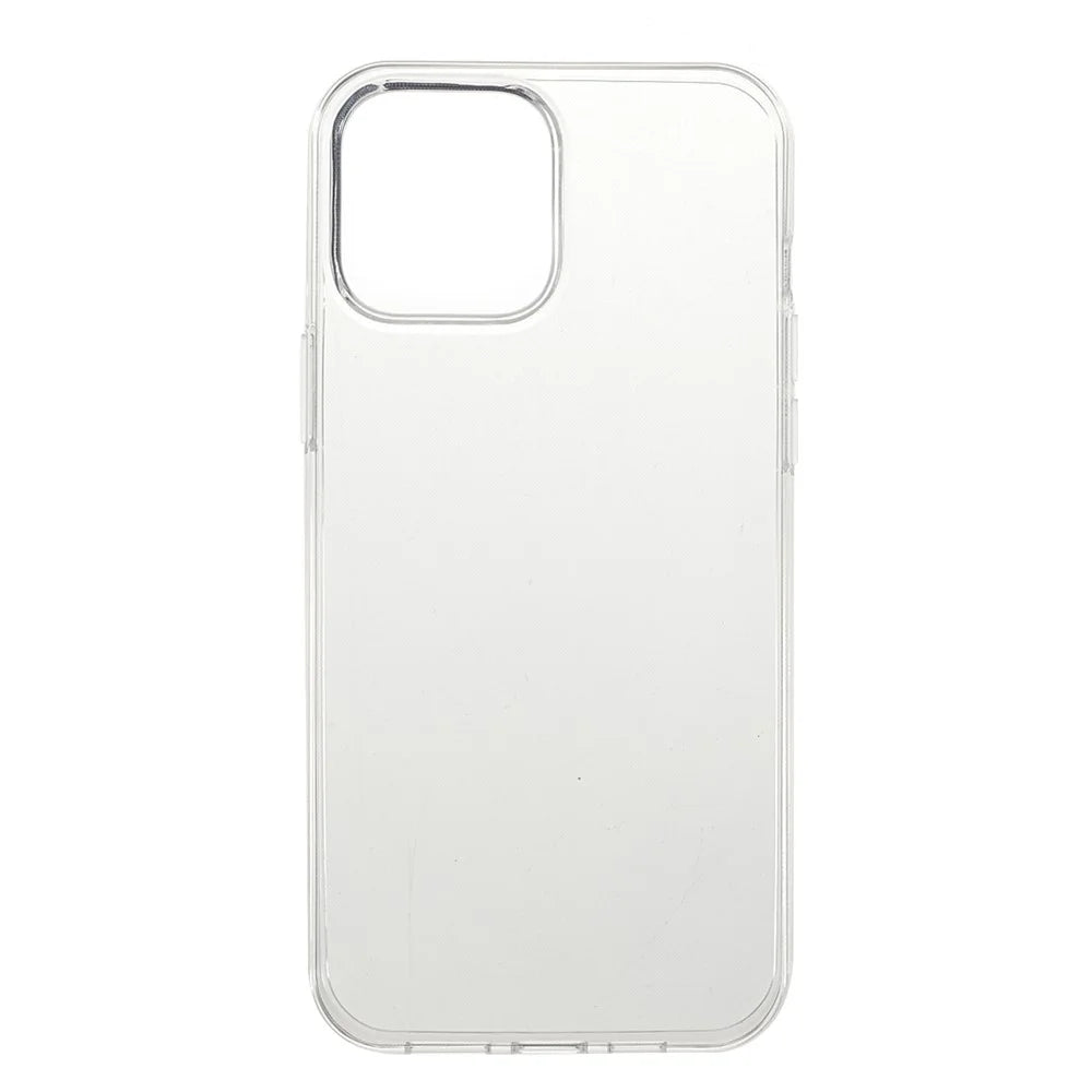 Scratch-Resistant Flexible Clear TPU Shockproof Protective Case for iPhone 13 Pro Max 6.7 inch - Transparent - 1
