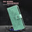 Adjustable Stand Design Flower Imprinting Wallet Leather Phone Protector Case with Strap for iPhone 13 Pro 6.1 inch - Green - 7