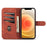 AZNS PU Leather Folio Flip Wallet Stand Full Protect Design Phone Shell for iPhone 13 6.1 inch - Black - 7