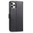 AZNS PU Leather Drop Resistant with Wallet Holder Design Mobile Phone Case for iPhone 13 Pro Max 6.7 inch - Black - 3