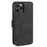 DG.MING Wallet Stand Design Retro Style Full Protection Leather Cover with Strap for iPhone 13 Pro 6.1 inch - Black - 3