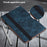 Leather Tablet Stand Cover with Auto Wake/Sleep Function and Card Holder for iPad Pro 12.9-inch (2021) - Blue - 6