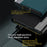 Drop-Resistant Folio Flip Plated Leather Stand Case for iPhone 13 6.1 inch - Black - 4