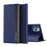 Auto Absorption Anti-Shock Folio Flip Plated Leather Stand Case for iPhone 13 Pro 6.1 inch - Dark Blue - 1