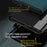Auto Absorption Anti-Shock Folio Flip Plated Leather Stand Case for iPhone 13 Pro 6.1 inch - Dark Blue - 4