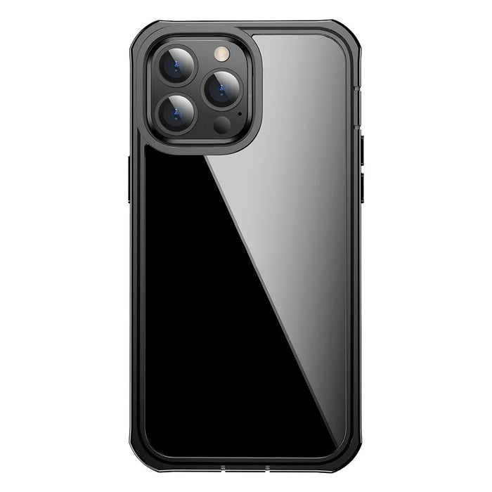 Full-Body Protection Shockproof Rugged PC Protective Phone Case Built-in PET Screen Protector for iPhone 13 Pro 6.1 inch - 3