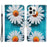 Pattern Printing Design Premium PU Leather Magnetic Clasp Flip Folio Protective Wallet Stand Cover for iPhone 13 Pro 6.1 inch - Chrysanthemum - 1