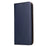 PU Leather Texture Wallet Card Slots Stand Design Phone Case for iPhone 13 Pro 6.1 inch - Blue - 2