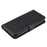For iPhone 12  / 12 Pro Case 2 in 1 Detachable Magnetic Leather Wallet Mobile Cover with Strap - Black - 5