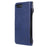 For iPhone 7 Plus 5.5 inch / 8 Plus 5.5 inch Case Solid Color Leather Mobile Cover Wallet Stand with Strap - Blue - 3