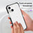 Acrylic Shockproof Protective Transparent Thickened Four Corners Phone Case Case for Apple iPhone 13 mini 5.4 inch - Orange - 6