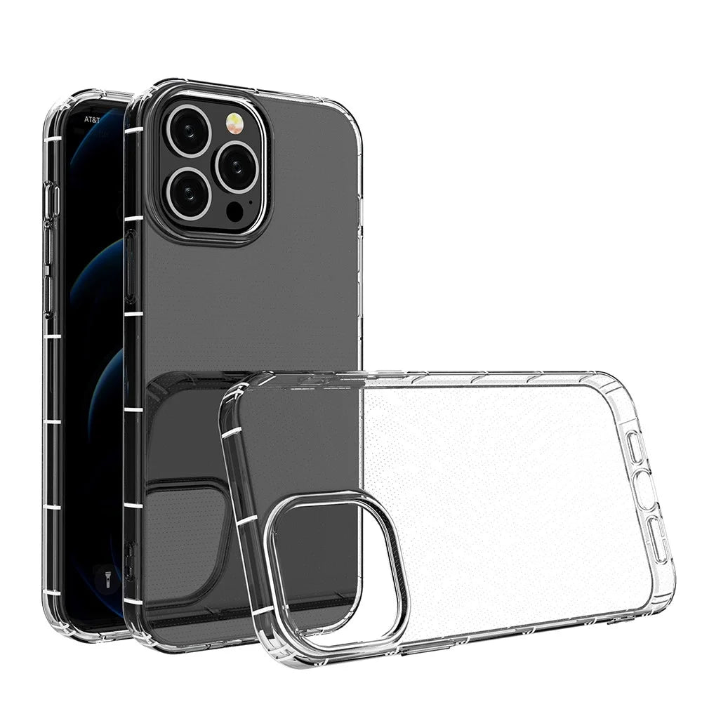 Flexible TPU Case for iPhone 13 Pro Max 6.7 inch Mobile Phone Back Cover Shell Protector - 1