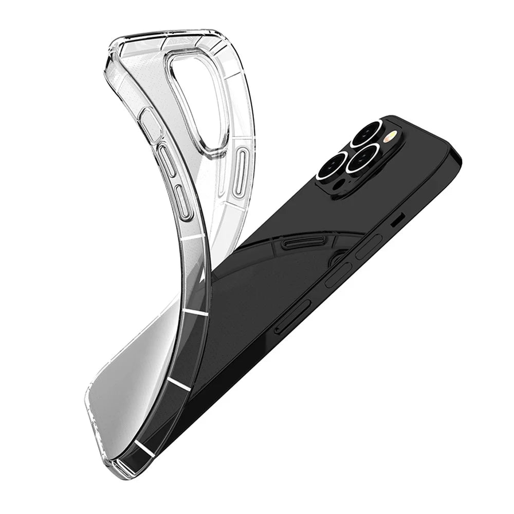 Flexible TPU Case for iPhone 13 Pro Max 6.7 inch Mobile Phone Back Cover Shell Protector - 3