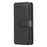 For iPhone 13 Pro Max Leather Case with 10 Card Holder Phone Cover Stand - Black - 2