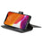 For iPhone 13 Pro Max Leather Case with 10 Card Holder Phone Cover Stand - Black - 6