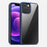 IPAKY Transparent PC + TPU Hybrid Case Anti-scratch Phone Back Cover for iPhone 13 Pro Max 6.7 inch - Blue - 1