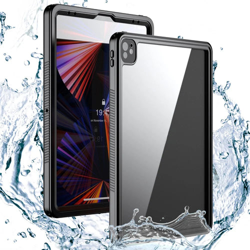 REDPEPPER IP68 Waterproof Anti-fingerprint Shockproof Tablet Cover Case for iPad Pro 12.9-inch (2021) - 1