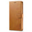 LC.IMEEKE Shockproof PU Leather Phone Shell with Stand Wallet Design for iPhone 13 Pro Max 6.7 inch - Brown - 7