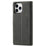 FORWENW F1 Series Leather Mobile Phone Cover Case Shell with Wallet Stand for iPhone 13 Pro Max 6.7 inch - Black - 3