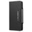 Ultra-thin Shockproof Full Protection Leather Wallet Phone Case with Detachable Inner for iPhone 13 Pro Max 6.7 inch - Black - 2