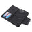 Ultra-thin Shockproof Full Protection Leather Wallet Phone Case with Detachable Inner for iPhone 13 Pro Max 6.7 inch - Black - 5