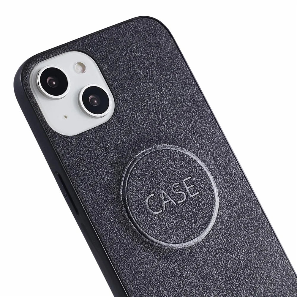 Full Protective Leather Wallet Phone Cover with Detachable Inner for iPhone 13 6.1 inch - Black - 6