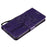 For iPhone 12 / 12 Pro Phone Case with Stand Cat Tree Pattern Leather Wallet Mobile Cover - Purple - 7