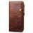 Full Protective Genuine Leather Wallet Phone Shell Cover with Lanyard for iPhone 13 Pro 6.1 inch - Brown - 2