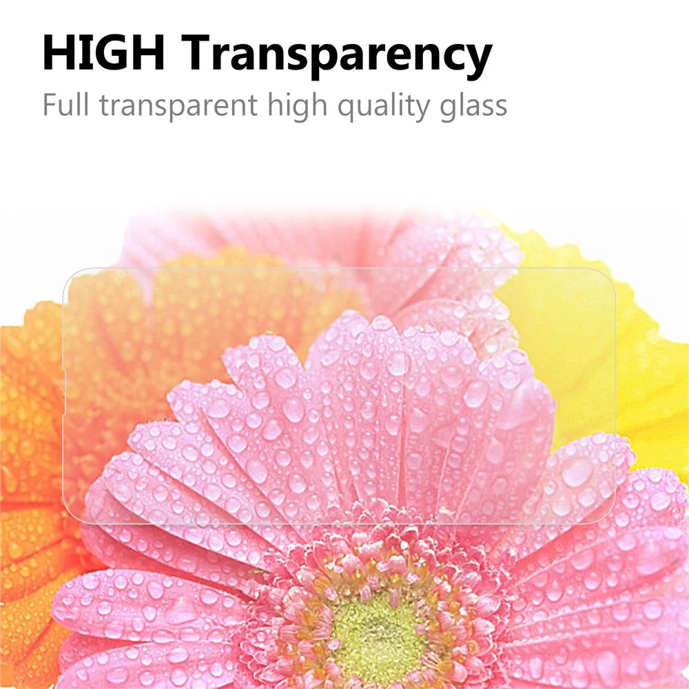 Crystal Clear Shockproof Protective Soft TPU Case with 9H Tempered Glass Screen Protector for iPhone 13 mini 5.4 inch - 7