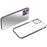 SULADA Natural Color Series Electroplating Metallic Texture Edge Soft TPU Case Cell Phone Cover Protector for iPhone 12 Pro 6.1 inch - Purple - 1
