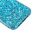 Shiny Sequins Electroplating TPU Frame + PC Hybrid Phone Cover Case for iPhone 13 Pro Max 6.7 inch - Blue - 5
