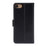Splicing PU Leather Phone Case Stand Wallet Cover Protector for iPhone 6/SE (2022)/SE (2020)/8/7 - Black - 2
