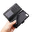 Splicing PU Leather Phone Case Stand Wallet Cover Protector for iPhone 6/SE (2022)/SE (2020)/8/7 - Black - 6