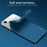 PINWUYO Precise Cut-Out Soft Skin Silicone Shockproof Phone Cover for iPhone 13 6.1 inch - Blue - 7