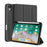 DUX DUCIS Domo Series Auto Wake / Sleep Leather Tri-Fold Stand Tablet Case with Pen Holder for iPad mini (2024) / mini (2021) - Black - 1