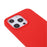 Soft Solid Silicone Slim Fit Shockproof Protective Phone Case for iPhone 13 Pro Max 6.7 inch - Red - 6