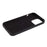 Solid Silicone Silky-Soft Touch Full-Body Protection Shockproof Cover with Soft Microfiber Lining for iPhone 13 Pro 6.1 inch - Black - 7